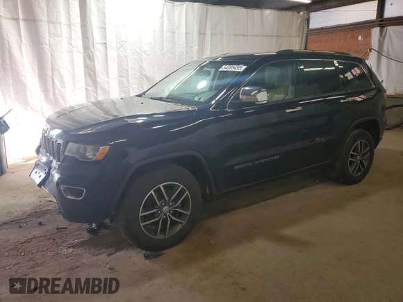 2017 Jeep Grand Cherokee Limited z VIN 1C4RJFBG1HC900790, wystawiony jako Copart lot #54385455 z przebiegiem 154 617 mil mil oraz Szkoda całkowita • Salvage title. Historia ofert i sprzedaży dostępna na DreamBid. Obrazek 1.