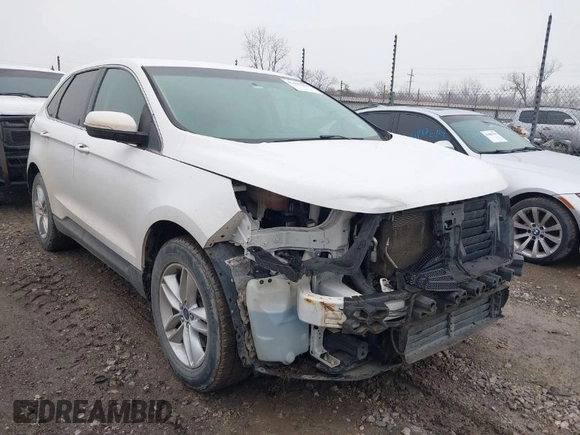 2015 Ford Edge SEL with VIN 2FMTK4J98FBC00414, listed as a IAAI auction lot 41432209 with 137,559 mi miles. Bid and sale history available at carsss.com. Image 1.