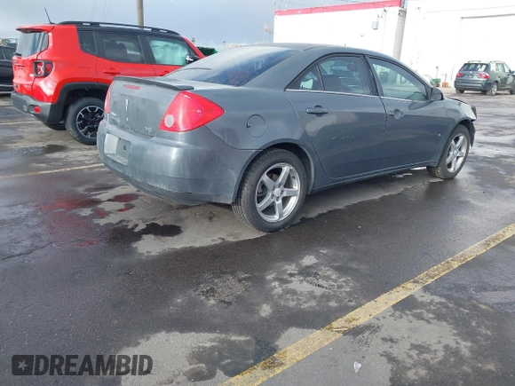 2008 Pontiac G6 with VIN 1G2ZG57N484123391, listed as a IAAI auction lot 42053871 with 214,766 mi miles. Bid and sale history available at carsss.com. Image 4.