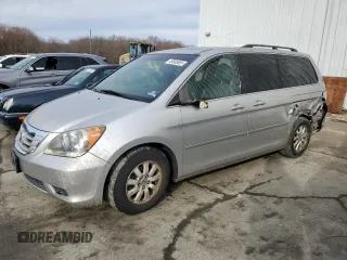 2009 Honda Odyssey EX-L with VIN 5FNRL38609B019428, listed as a Copart auction lot 49585665 with 180,843 mi miles and Salvage Title. Bid and sale history available at carsss.com. Image 1.