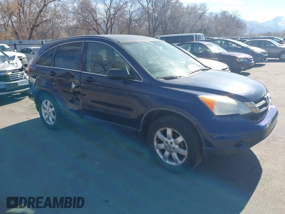 2011 Honda CR-V SE with VIN JHLRE4H47BC003313, listed as a IAAI auction lot 41732377 with 182,564 mi miles. Bid and sale history available at carsss.com. Image 1.