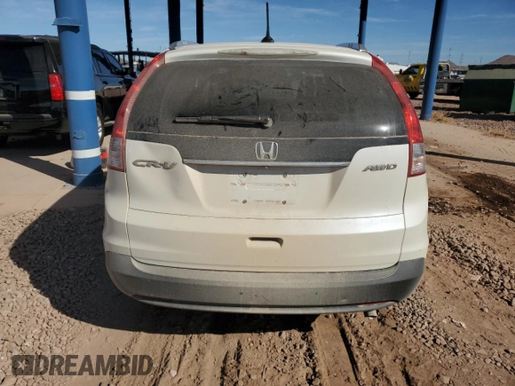 2012 Honda CR-V EX-L with VIN 5J6RM4H72CL044664, listed as a Copart auction lot 46187575 with 148,650 mi miles and Salvage Title. Bid and sale history available at carsss.com. Image 6.