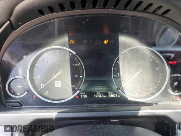 2016 BMW X6 xDrive35i with VIN 5UXKU2C57G0N79187, listed as a Copart auction lot 52973103 with 95,625 mi miles. Bid and sale history available at carsss.com. Image 9.