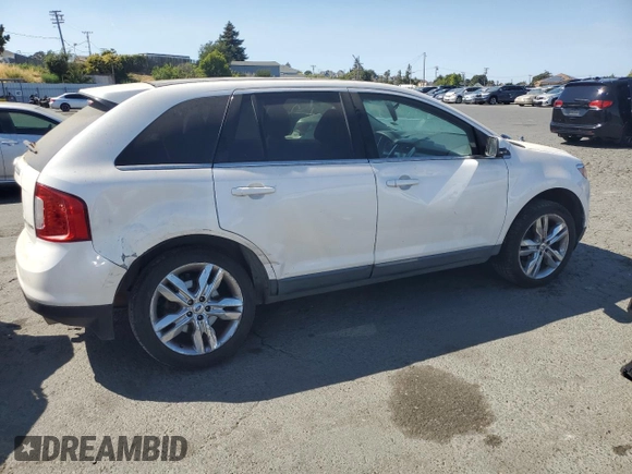 2013 Ford Edge Limited with VIN 2FMDK3KC6DBE07874, listed as a Copart auction lot 62409265 with 171,978 mi miles and Salvage title. Bid and sale history available at DreamBid. Image 3.