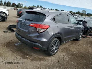 2022 Honda HR-V EX-L with VIN 3CZRU6H78NM731368, listed as a Copart auction lot 75349844 with 26,973 mi miles and Clean Title. Bid and sale history available at DreamBid. Image 3.