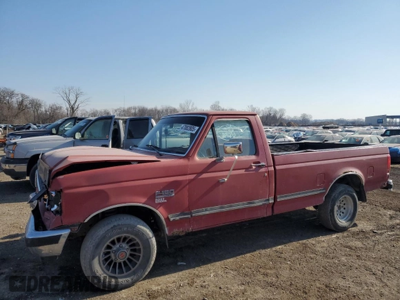 1991 Ford F-150 with VIN 1FTDF15Y3MKA83101, listed as a Copart auction lot 47082805 with 79,692 mi miles and Salvage Title. Bid and sale history available at carsss.com. Image 1.