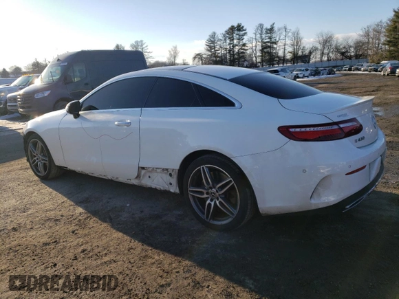 2018 Mercedes-Benz E-Class E 400 with VIN WDD1J6GB0JF009586, listed as a Copart auction lot 87794405 with 66,647 mi miles and Salvage Title. Bid and sale history available at carsss.com. Image 2.