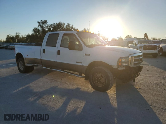 2003 Ford F-350 XL with VIN 1FTWW33PX3EB48649, listed as a Copart auction lot 87881305 with Not Provided miles and Non Repairable. Bid and sale history available at DreamBid. Image 4.