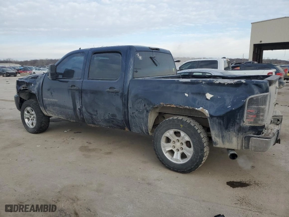 2007 Chevrolet Silverado 1500 LT w/2LT with VIN 3GCEK13M87G522787, listed as a Copart auction lot 89397115 with NaN miles and Salvage Title. Bid and sale history available at carsss.com. Image 2.