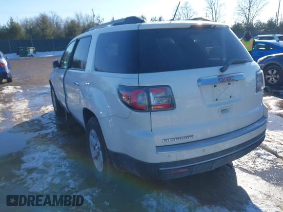 2013 GMC Acadia SLE with VIN 1GKKRPKD1DJ155054, listed as a IAAI auction lot 41608474 with 180,648 mi miles and . Bid and sale history available at DreamBid. Image 3.