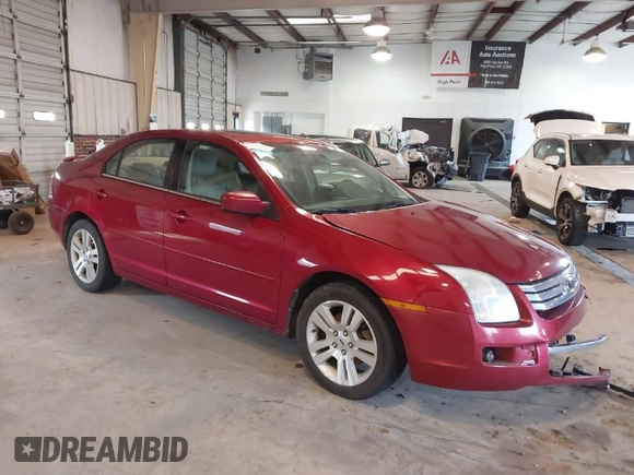 2009 Ford Fusion SEL with VIN 3FAHP08109R219233, listed as a IAAI auction lot 41717507 with 190,170 mi miles. Bid and sale history available at carsss.com. Image 1.