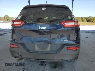 2016 Jeep Cherokee Sport with VIN 1C4PJLAS7GW208431, listed as a Copart auction lot 77317254 with 125,627 mi miles and Salvage title. Bid and sale history available at DreamBid. Image 6.