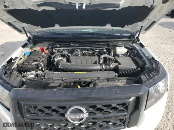 2024 Nissan Frontier S with VIN 1N6ED1CL2RN640228, listed as a Copart auction lot 87404644 with 8,696 mi miles and Salvage Title. Bid and sale history available at carsss.com. Image 12.
