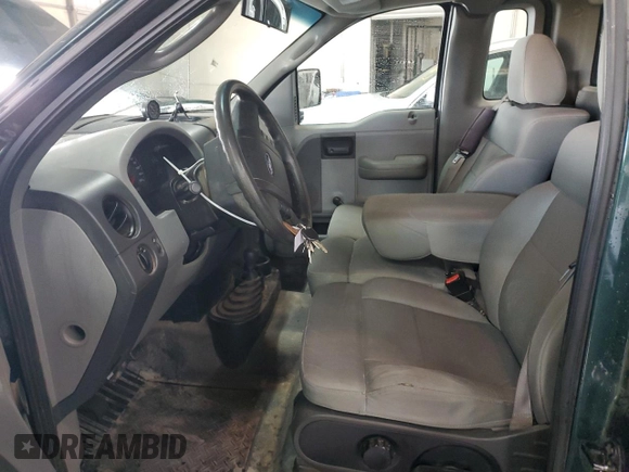 2007 Ford F-150 XL with VIN 1FTRF14VX7KB40654, listed as a Copart auction lot 89401715 with 156,196 mi miles and Clean title. Bid and sale history available at DreamBid. Image 7.