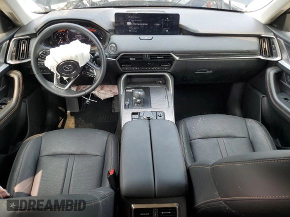 2025 Mazda CX-70 with VIN JM3KJDHD4S1115855, listed as a Copart auction lot 60230865 with 5,899 mi miles and Salvage title. Bid and sale history available at DreamBid. Image 8.
