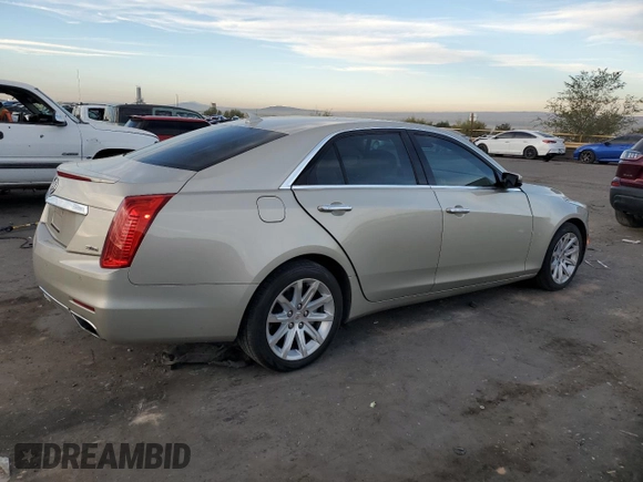2014 Cadillac CTS Luxury AWD with VIN 1G6AX5S3XE0178755, listed as a Copart auction lot 77660094 with 82,325 mi miles and Salvage Title. Bid and sale history available at DreamBid. Image 3.