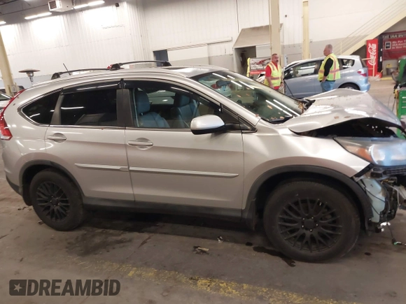2012 Honda CR-V EX-L with VIN 2HKRM3H78CH506648, listed as a IAAI auction lot 41113961 with 154,502 mi miles. Bid and sale history available at carsss.com. Image 14.