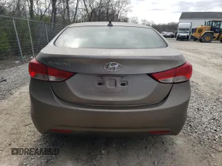 2013 Hyundai Elantra Limited with VIN 5NPDH4AE5DH417926, listed as a Copart auction lot 54222305 with Not Provided miles and Clean Title. Bid and sale history available at DreamBid. Image 6.
