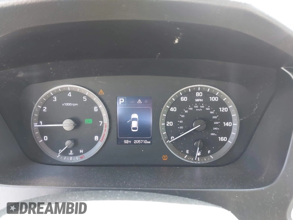2015 Hyundai Sonata SE z VIN 5NPE24AF0FH065226, wystawiony jako IAAI lot #42370816 z przebiegiem 205 710 mil mil oraz . Historia ofert i sprzedaży dostępna na DreamBid. Obrazek 7.