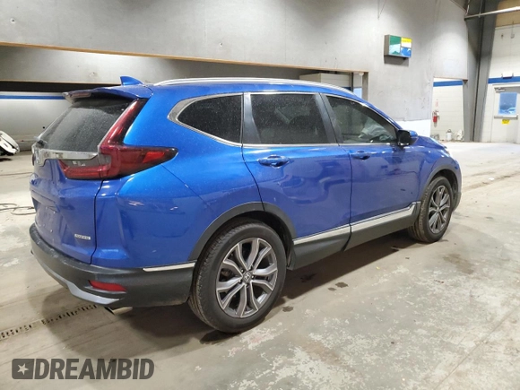 2021 Honda CR-V Touring with VIN 7FARW1H97ME011748, listed as a Copart auction lot 83157714 with 42,713 mi miles and Salvage Title. Bid and sale history available at carsss.com. Image 3.