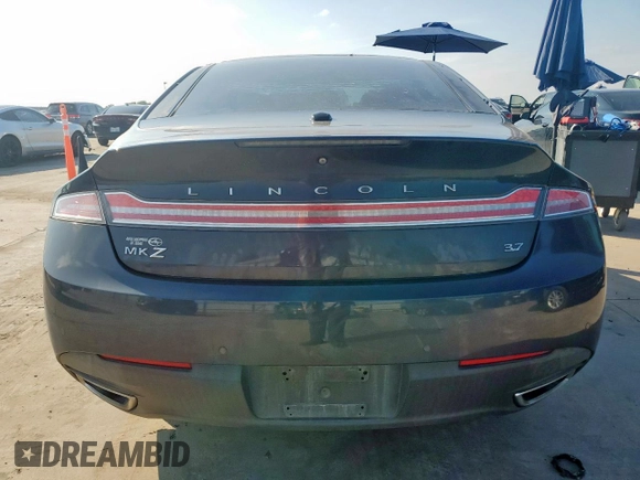 2014 Lincoln MKZ with VIN 3LN6L2GK5ER836216, listed as a Copart auction lot 59079595 with 104,011 mi miles and Salvage title. Bid and sale history available at DreamBid. Image 6.