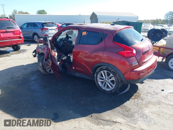 2011 Nissan Juke SL with VIN JN8AF5MV9BT009677, listed as a IAAI auction lot 40600306 with 159,818 mi miles. Bid and sale history available at carsss.com. Image 3.