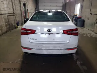 2014 Kia Cadenza Premium with VIN KNALN4D72E5125294, listed as a Copart auction lot 53918175 with 128,371 mi miles and Clean Title. Bid and sale history available at carsss.com. Image 6.