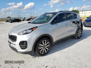 2019 Kia Sportage EX with VIN KNDPN3AC9K7590056, listed as a Copart auction lot 62446895 with 72,011 mi miles and Salvage title. Bid and sale history available at DreamBid. Image 1.