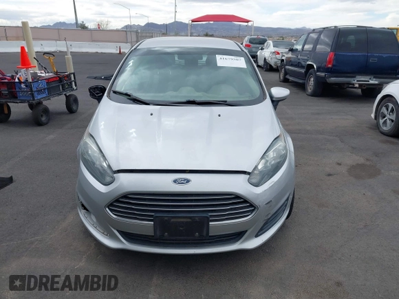 2018 Ford Fiesta SE with VIN 3FADP4EJ0JM104756, listed as a IAAI auction lot 41679507 with 80,553 mi miles. Bid and sale history available at carsss.com. Image 6.