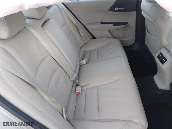 2013 Honda Accord Sdn EX-L with VIN 1HGCR2F82DA076820, listed as a IAAI auction lot 41606725 with 136,247 mi miles. Bid and sale history available at carsss.com. Image 8.
