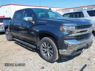 2022 Chevrolet Silverado 1500 LT with VIN 1GCPWCED4NZ217290, listed as a IAAI auction lot 41630183 with 38,241 mi miles and . Bid and sale history available at DreamBid. Image 1.