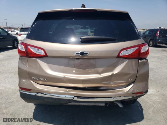 2019 Chevrolet Equinox LT with VIN 2GNAXKEV9K6292524, listed as a Copart auction lot 54176485 with 43,820 mi miles and Salvage Title. Bid and sale history available at carsss.com. Image 6.