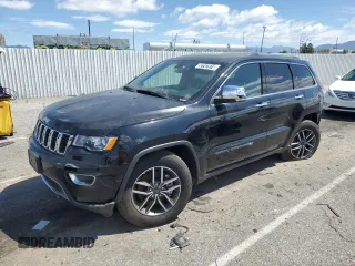 2022 Jeep Grand Cherokee WK Limited with VIN 1C4RJEBG8NC126320, listed as a Copart auction lot 52747574 with 12,597 mi miles and Salvage Title. Bid and sale history available at carsss.com. Image 1.