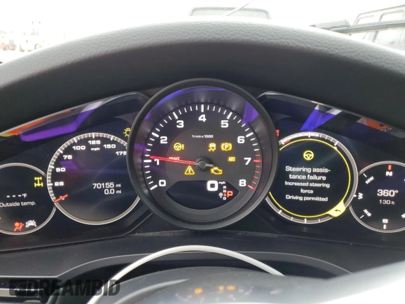 2020 Porsche Cayenne z VIN WP1AA2AY7LDA05290, wystawiony jako Copart lot #58533945 z przebiegiem 70 155 mil mil oraz Szkoda całkowita • Salvage title. Historia ofert i sprzedaży dostępna na DreamBid. Obrazek 9.