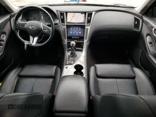 2019 Infiniti Q50 Luxe с VIN JN1EV7AR1KM590382, выставлен на аукционе Copart как лот 58008505 с пробегом 53 026 миль миль и Списание • Salvage title. История ставок и продаж доступна на DreamBid. Изображение 8.
