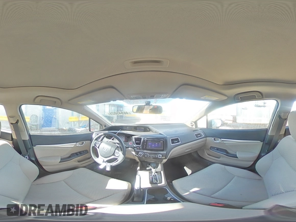 2015 Honda Civic EX with VIN 2HGFB2F80FH526907, listed as a Copart auction lot 46945025 with 78,764 mi miles and Salvage Title. Bid and sale history available at DreamBid. Image 13.