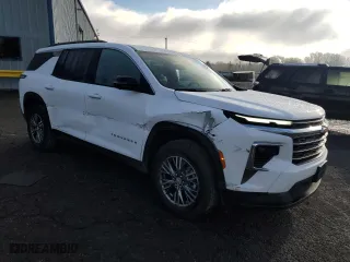 2024 Chevrolet Traverse AWD LT with VIN 1GNEVGKS2RJ171510, listed as a Copart auction lot 44444835 with 24,690 mi miles and Clean Title. Bid and sale history available at carsss.com. Image 4.