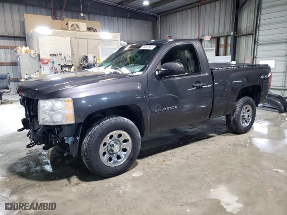 2011 Chevrolet Silverado 1500 Work Truck with VIN 1GCNKPEX9BZ204373, listed as a Copart auction lot 46452605 with 278,832 mi miles and Salvage Title. Bid and sale history available at carsss.com. Image 1.