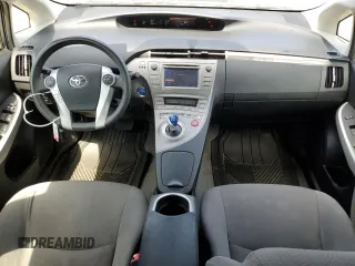 2012 Toyota Prius with VIN JTDKN3DP4C3006468, listed as a Copart auction lot 61758325 with 124,796 mi miles and Salvage title. Bid and sale history available at DreamBid. Image 8.