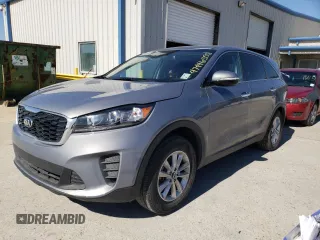 2020 Kia Sorento LX with VIN 5XYPG4A32LG660906, listed as a Copart auction lot 47446555 with 52,358 mi miles and Salvage Title. Bid and sale history available at carsss.com. Image 1.