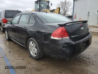 2013 Chevrolet Impala LT with VIN 2G1WB5E31D1121949, listed as a Copart auction lot 47863325 with 96,626 mi miles and Salvage Title. Bid and sale history available at DreamBid. Image 2.