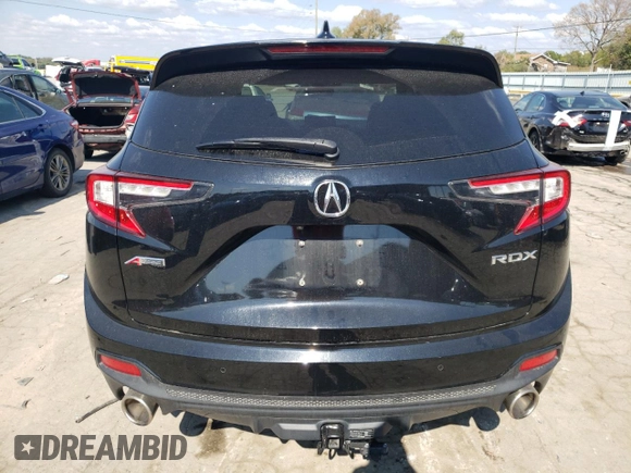 2020 Acura RDX w/A-Spec Pkg with VIN 5J8TC1H64LL008450, listed as a Copart auction lot 72011483 with 25,353 mi miles. Bid and sale history available at carsss.com. Image 6.