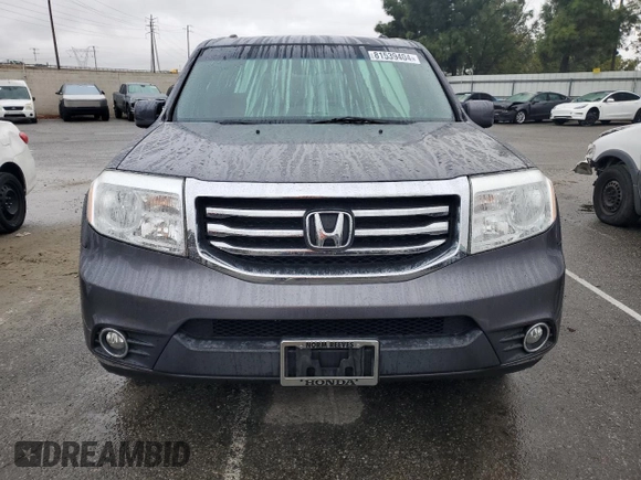 2014 Honda Pilot EX-L with VIN 5FNYF3H7XEB002495, listed as a Copart auction lot 81539404 with 78,377 mi miles and Salvage Title. Bid and sale history available at DreamBid. Image 5.