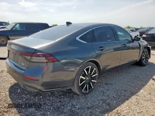 2024 Honda Accord Touring with VIN 1HGCY2F86RA093078, listed as a Copart auction lot 57392485 with 10,602 mi miles and Salvage title. Bid and sale history available at DreamBid. Image 3.