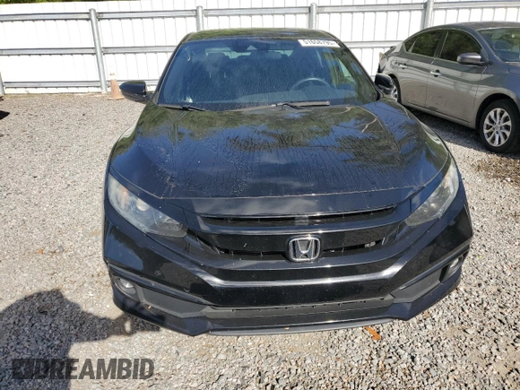 2019 Honda Civic Sport with VIN 2HGFC2F83KH596294, listed as a Copart auction lot 51658795 with 92,145 mi miles and Salvage title. Bid and sale history available at DreamBid. Image 5.