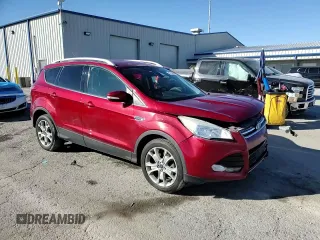 2015 Ford Escape Titanium with VIN 1FMCU9J92FUC04850, listed as a Copart auction lot 47114845 with 133,011 mi miles and Salvage Title. Bid and sale history available at DreamBid. Image 14.