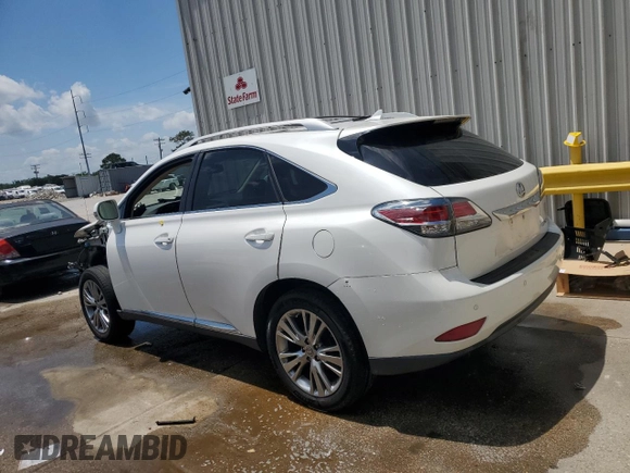 2013 Lexus RX 350 with VIN 2T2ZK1BA6DC105274, listed as a Copart auction lot 54361255 with Not Provided miles and Salvage Title. Bid and sale history available at DreamBid. Image 2.