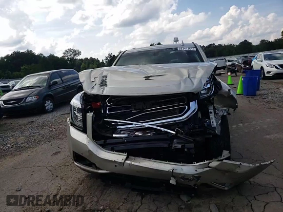 2015 GMC Yukon SLE with VIN 1GKS1AKCXFR684096, listed as a Copart auction lot 58341364 with 0 mi miles and Salvage Title. Bid and sale history available at carsss.com. Image 12.