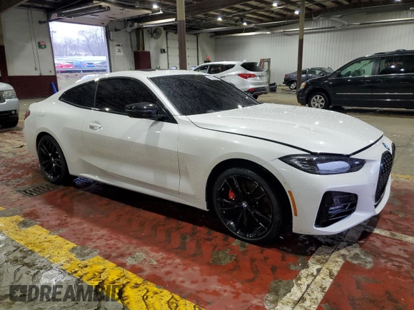 2023 BMW 4 Series 430i с VIN WBA53AP01PCM50920, выставлен на аукционе Copart как лот 49204964 с пробегом 23 118 миль миль и . История ставок и продаж доступна на DreamBid. Изображение 4.