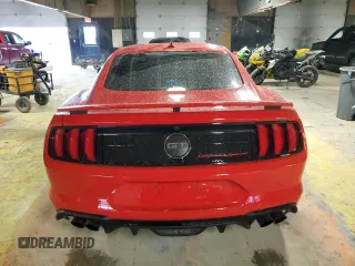 2021 Ford Mustang GT with VIN 1FA6P8CF0M5136521, listed as a Copart auction lot 54514955 with 16,394 mi miles and Salvage title. Bid and sale history available at DreamBid. Image 6.